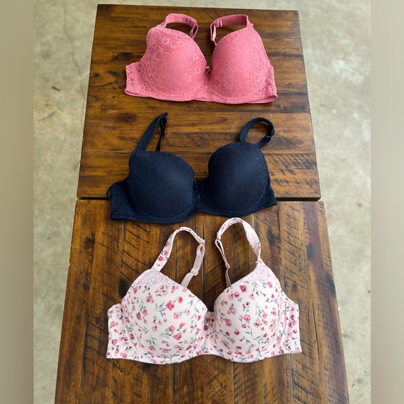 Laura Ashley Other - NWOT SET OF 3 - Laura Ashley Floral and Lace Women's Bras